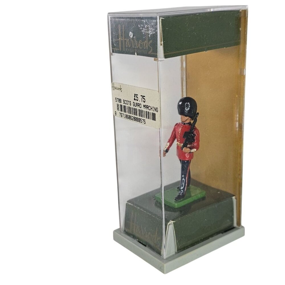 Harrods Knightsbridge Britains Petite Collection Scots Guard Marching Figurine